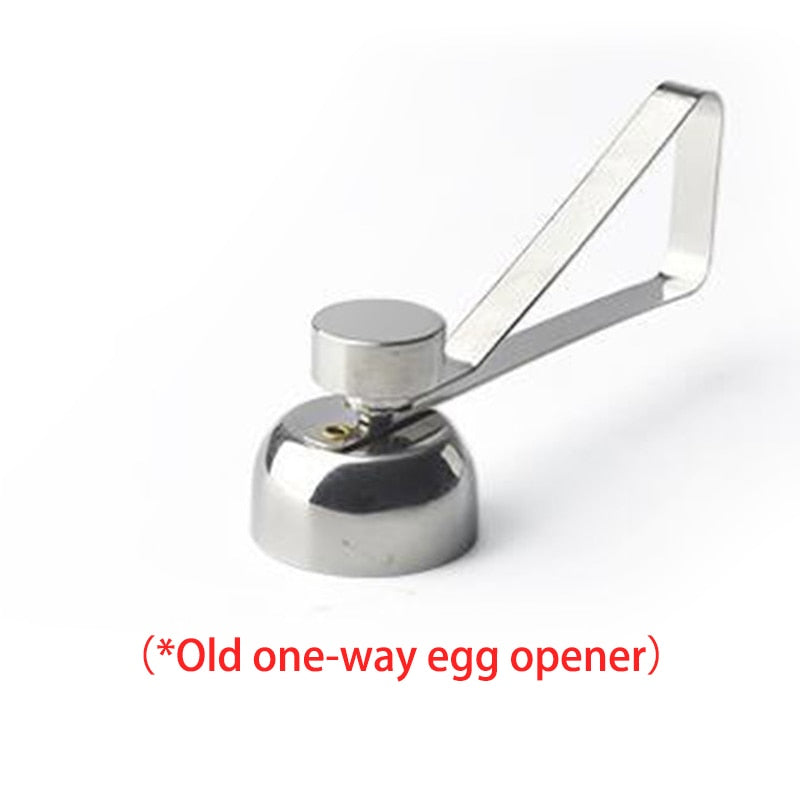 Double-headed metal egg scissors