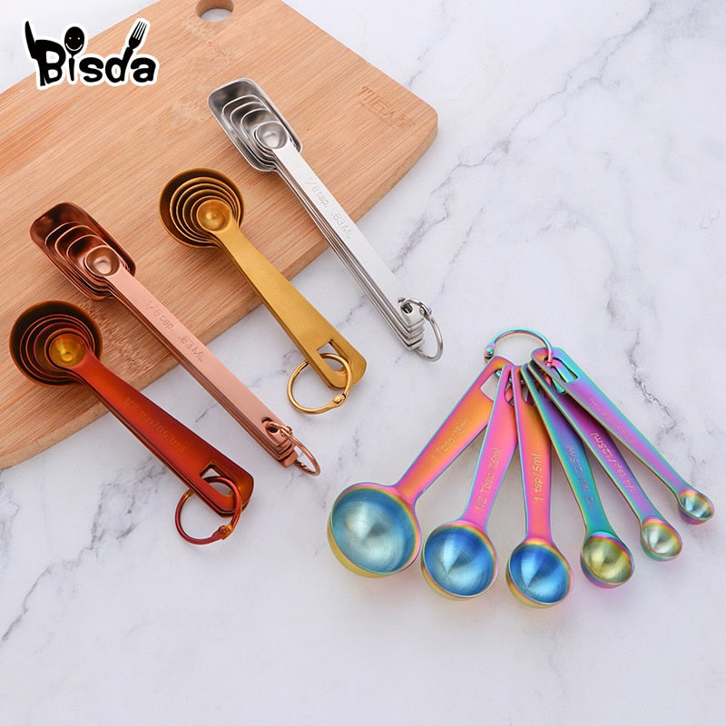 Measuring Spoons Set Teaspoon Coffee Sugar Scoop