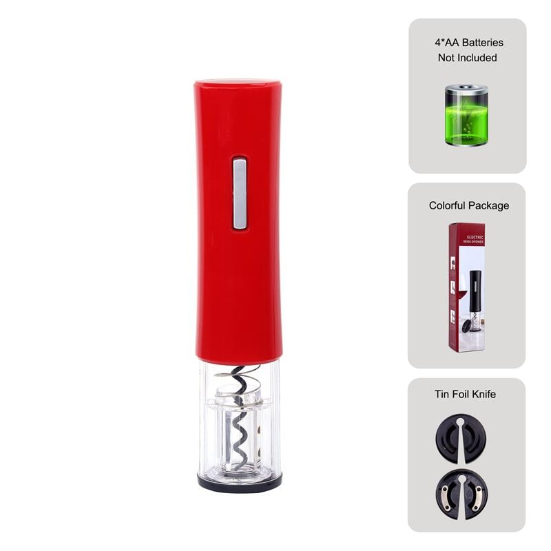 Electric Red Wine Corkscrew Automatic