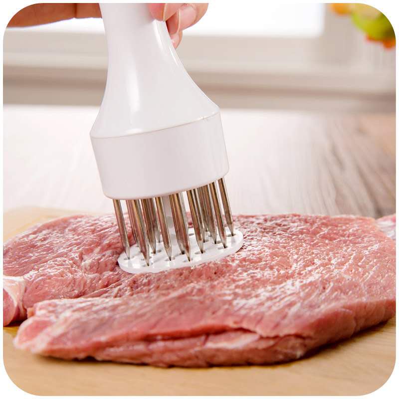 Kitchen stainless steel gadget meat tenderizer needle