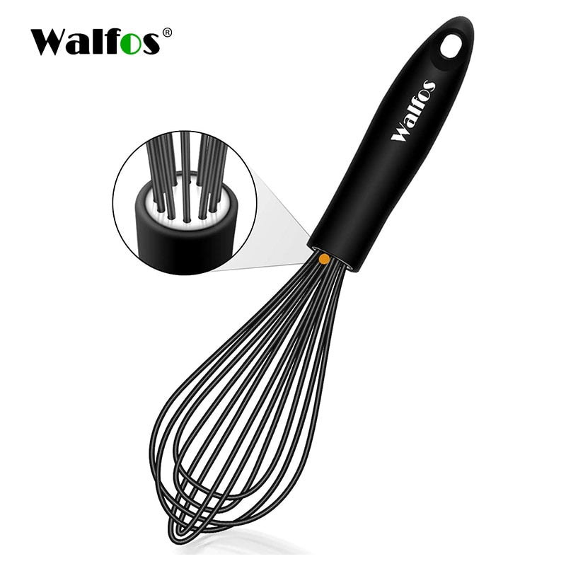 Manual Whisk Mixer Mini Plastic Kitchen Whisk