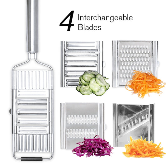 Portable Manual Vegetable Slicer Easy Clean Grater