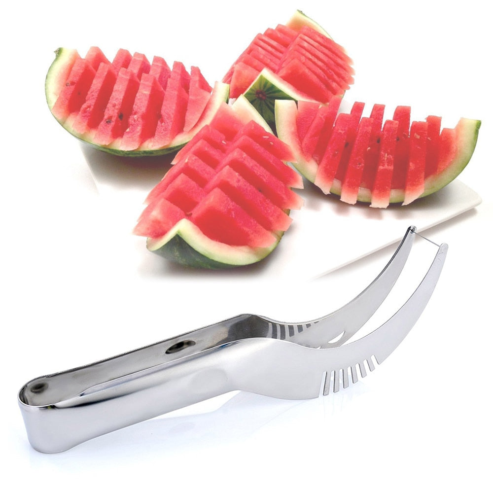 Stainless Steel Watermelon Slicer Fruit Knife Windmill