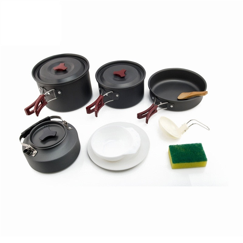 Camping Cookware Set Outdoor