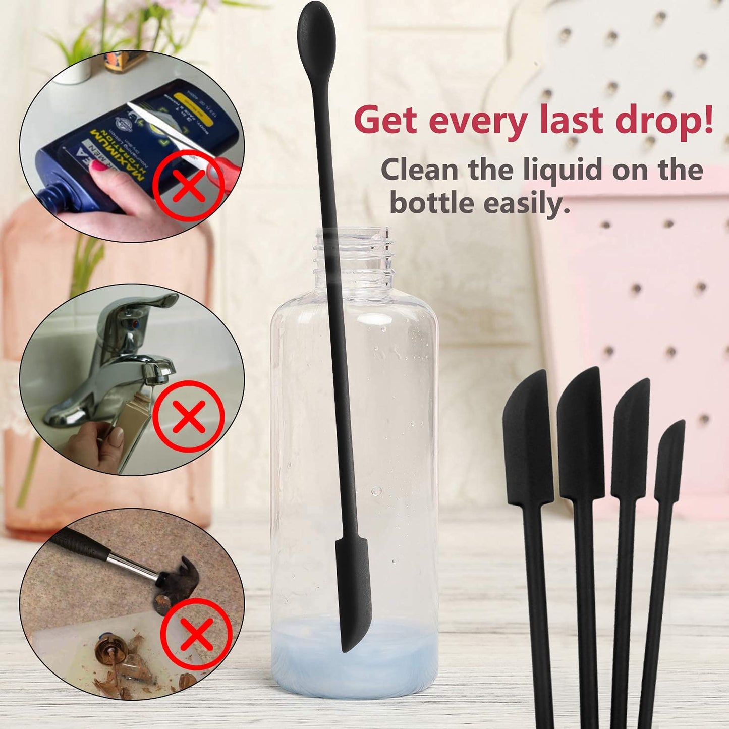 Double Head Mini Silicone Spatula