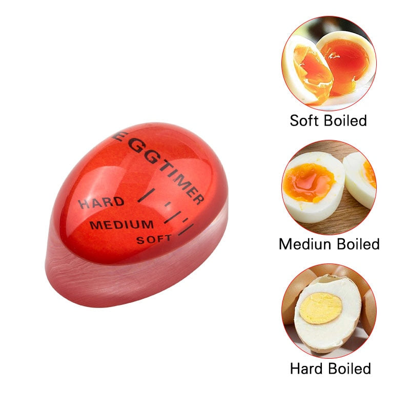 Color Changing Egg Timer Cooking Resin Material