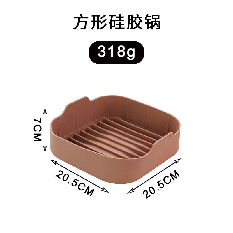 Silicone Pot for Airfryer Reusable Air Fryer