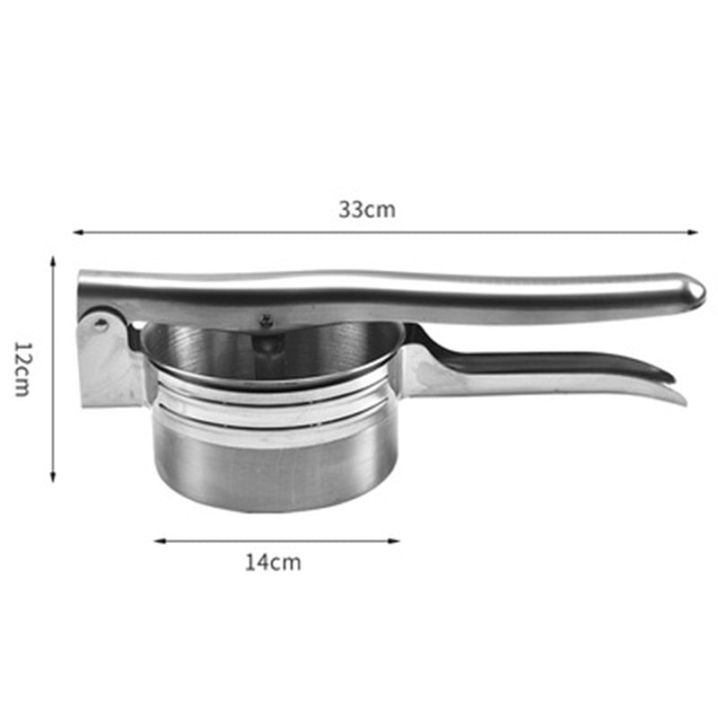 Multi Function Stainless Steel Potato Manual Masher Squeezers and Reamers
