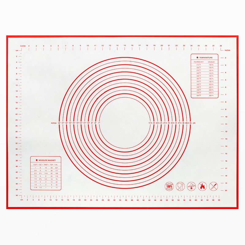 Silicone Baking Mat Kneading Pad Non-stick