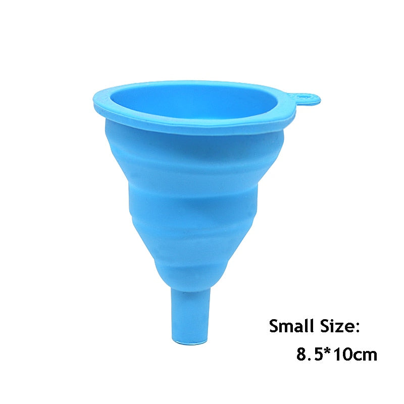 Mini Foldable Funnel Silicone Tools