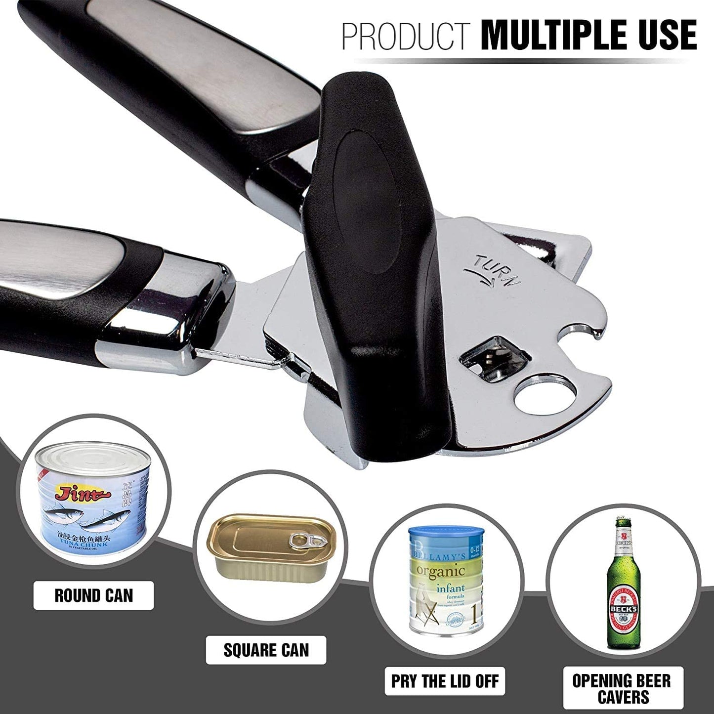 Stainless Steel Cans Opener Kitchen Accessories