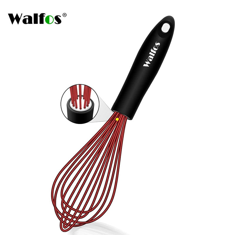 Manual Whisk Mixer Mini Plastic Kitchen Whisk