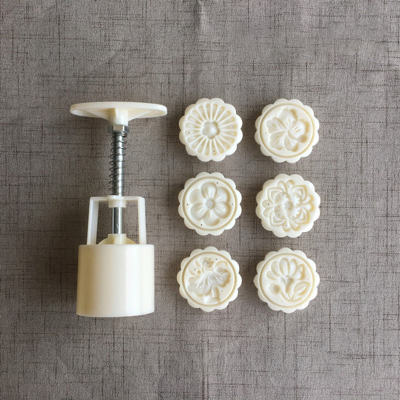 Flower Shape Mooncake Moulds