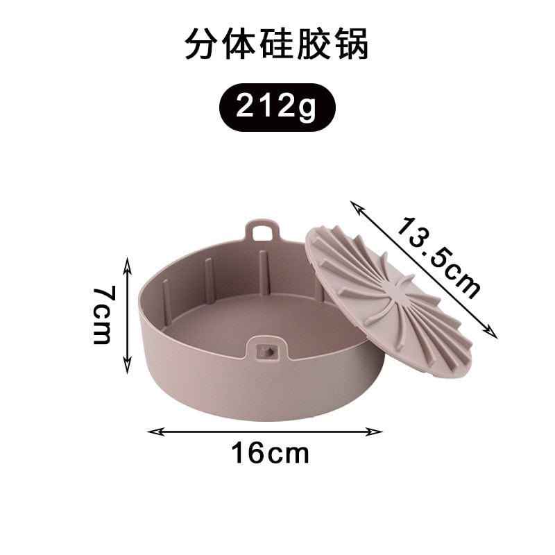 Silicone Pot for Airfryer Reusable Air Fryer