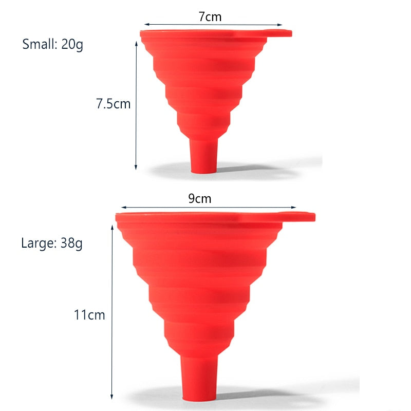 Foldable Funnel Silicone Collapsible