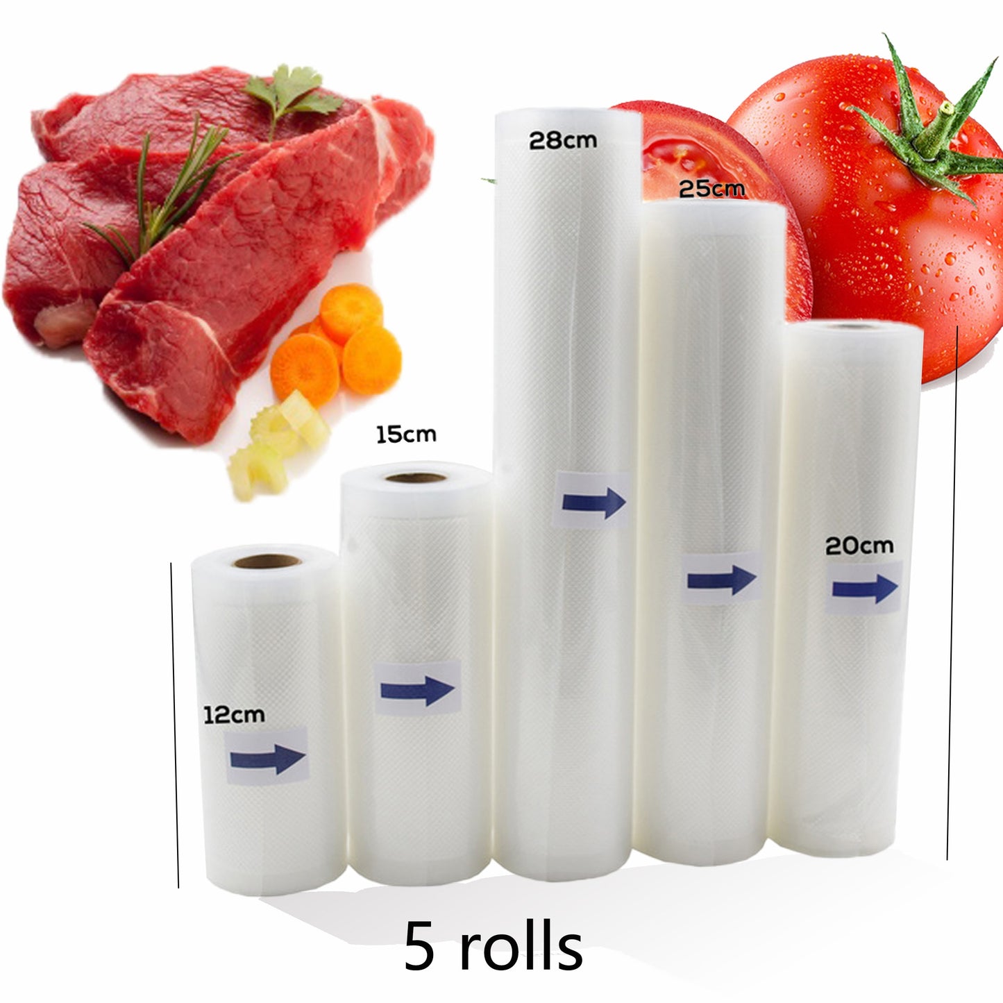 Food Vacuum Sealer Rolls Bags