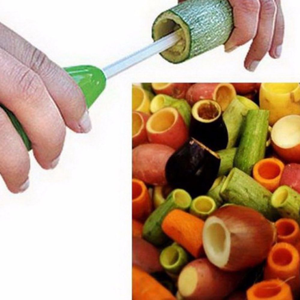 Vegetable Spiral Cutter Digging Device Stuffed