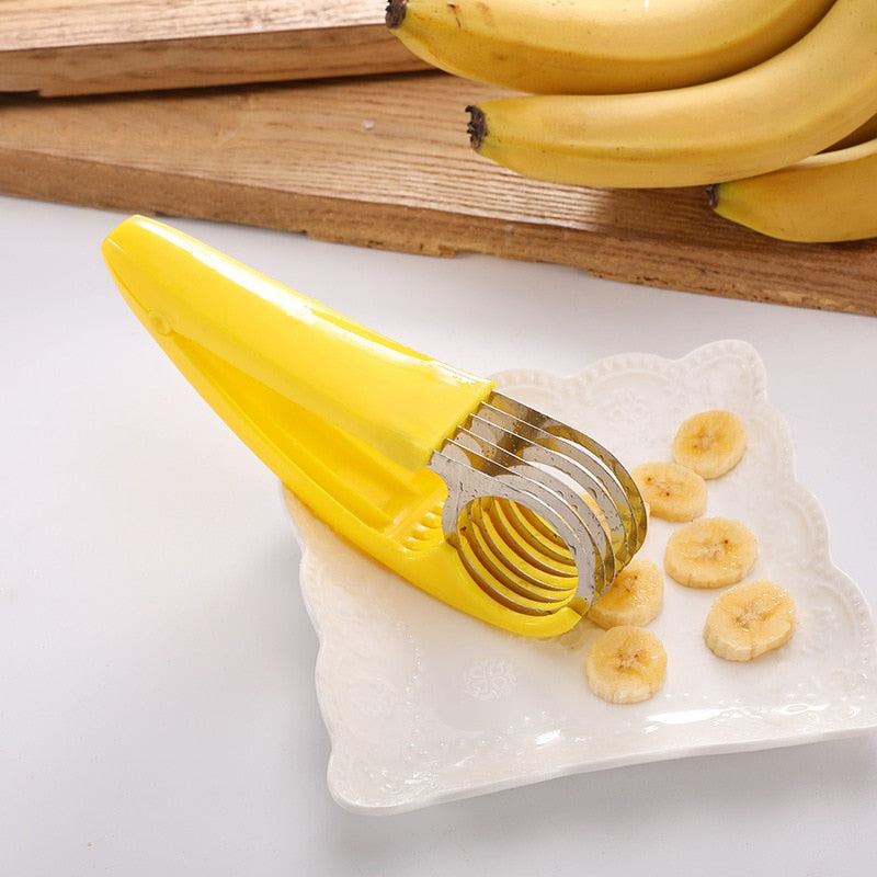 Banana Slicer Fruit Vegetable Sausage Slicer