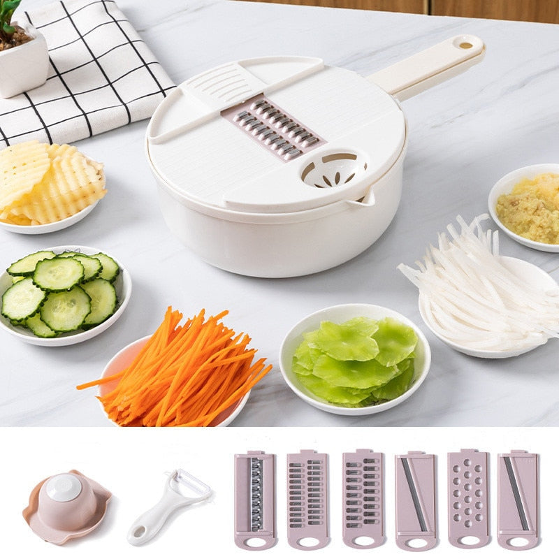 Multifunction Manual Vegetable Slicer