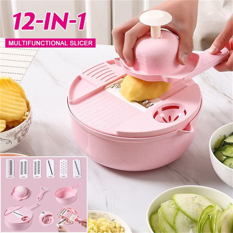 Multifunction Manual Vegetable Slicer