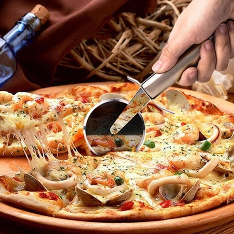 Stainless Steel Pizza Single Cutters and Wheel Cut Tools