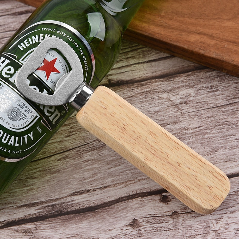 Wooden Bottle Opener Kitchen Tool