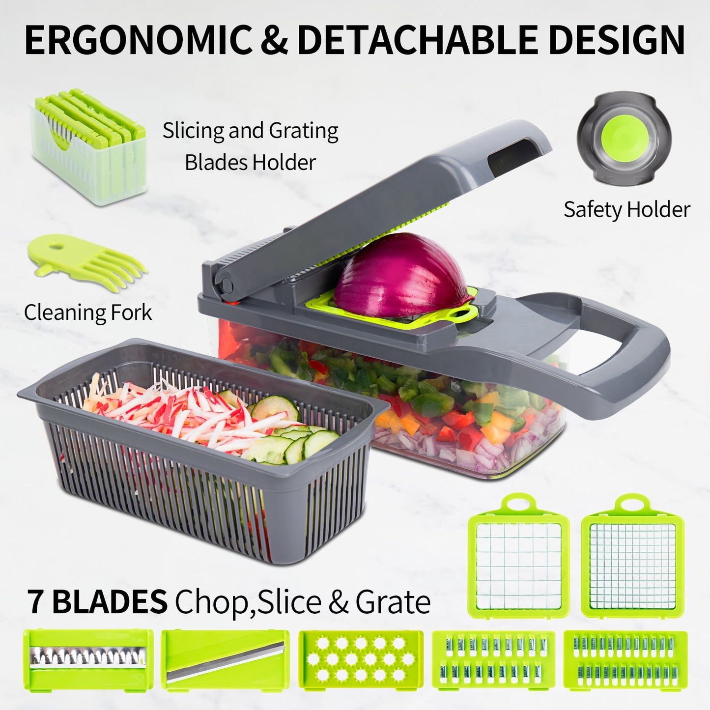 Vegetable Cutter Multifunction Kitchen Gadget