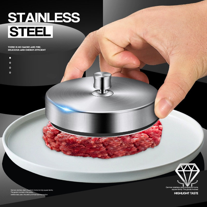 Round Shape Meat Tools Hamburger Press