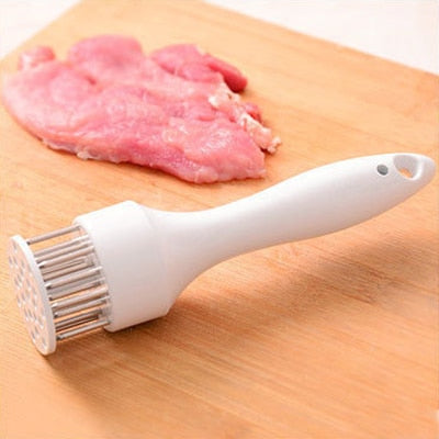 Kitchen stainless steel gadget meat tenderizer needle