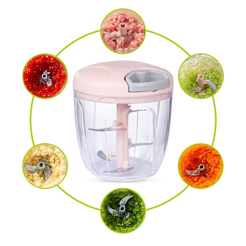 Crusher Vegetable Cutter Portable