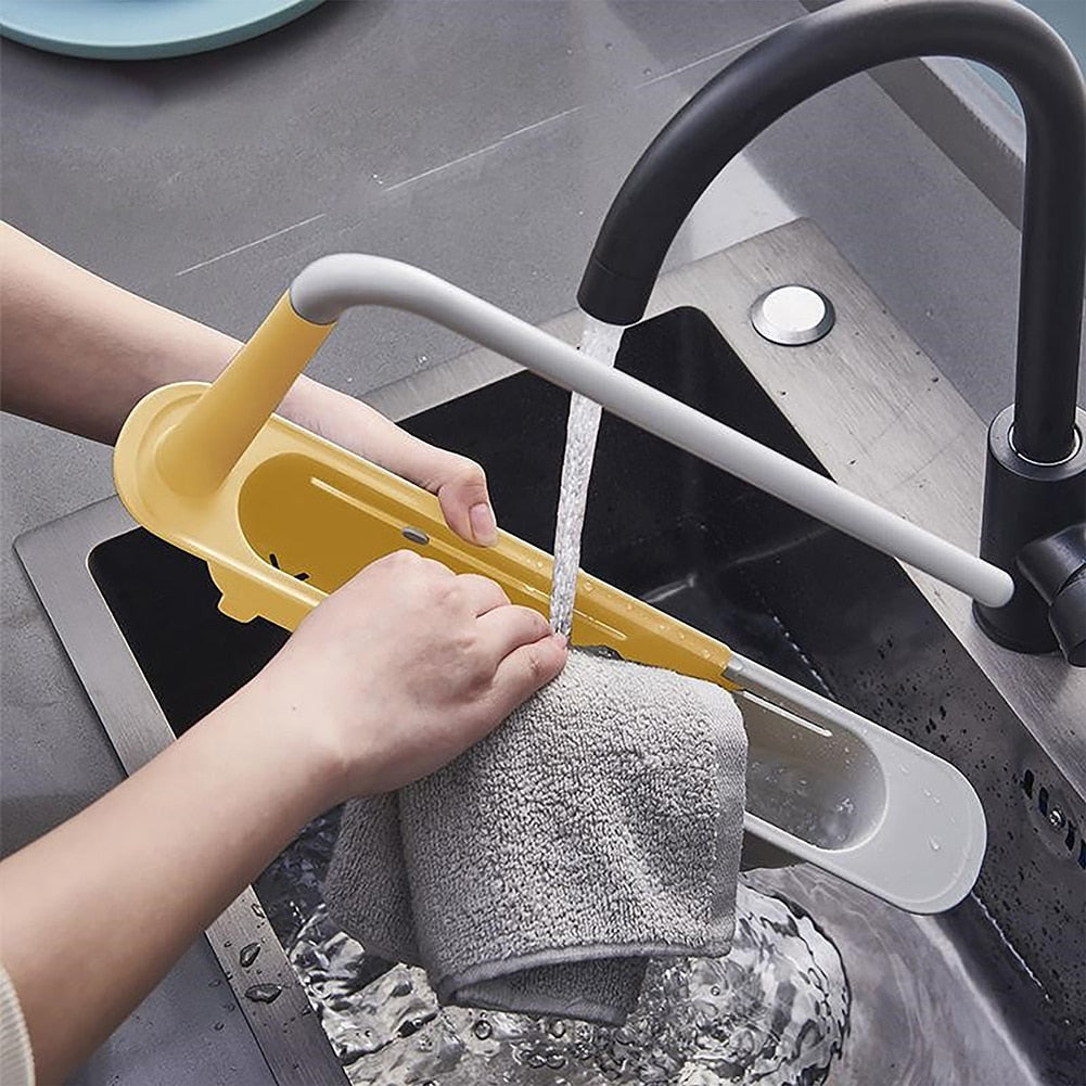 Telescopic Sink Drain Racks Organizer