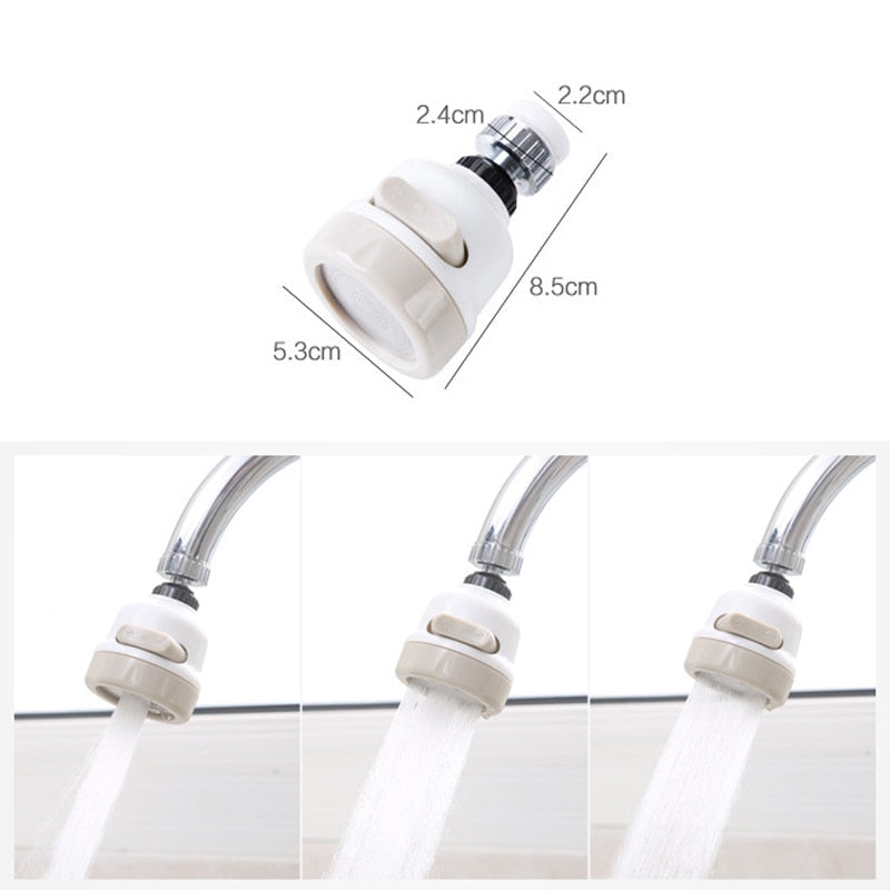 Kitchen Faucet Extender Rotatable Faucet Aerator