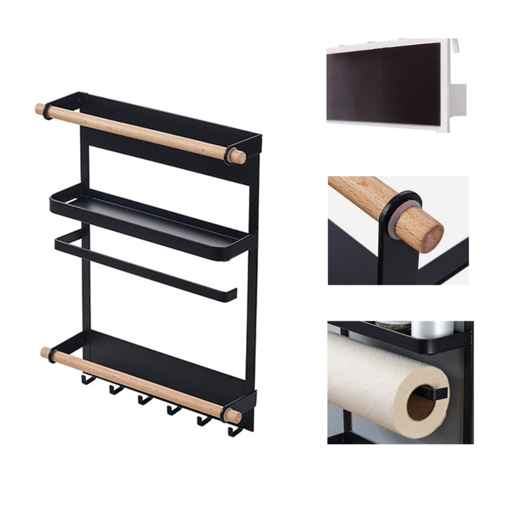 Magnet Fridge Shelf Magnetic Paper Towel Holder