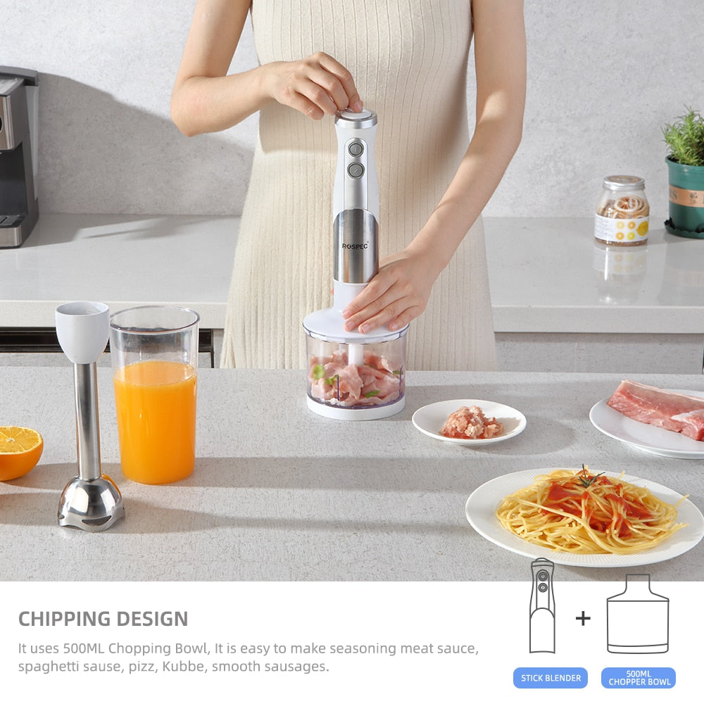 High-Performance Immersion Hand Blender