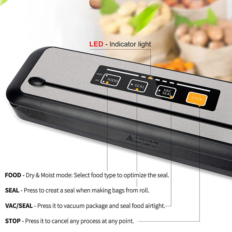 Food Vacuum Sealer Packaging Machine