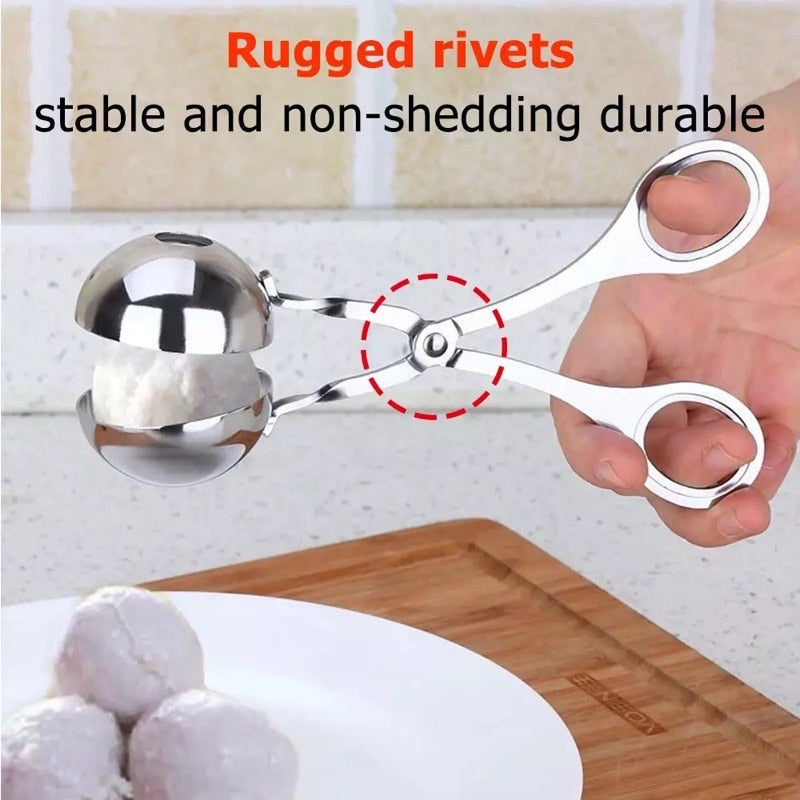 Stainless Steel Meatball Maker Clip