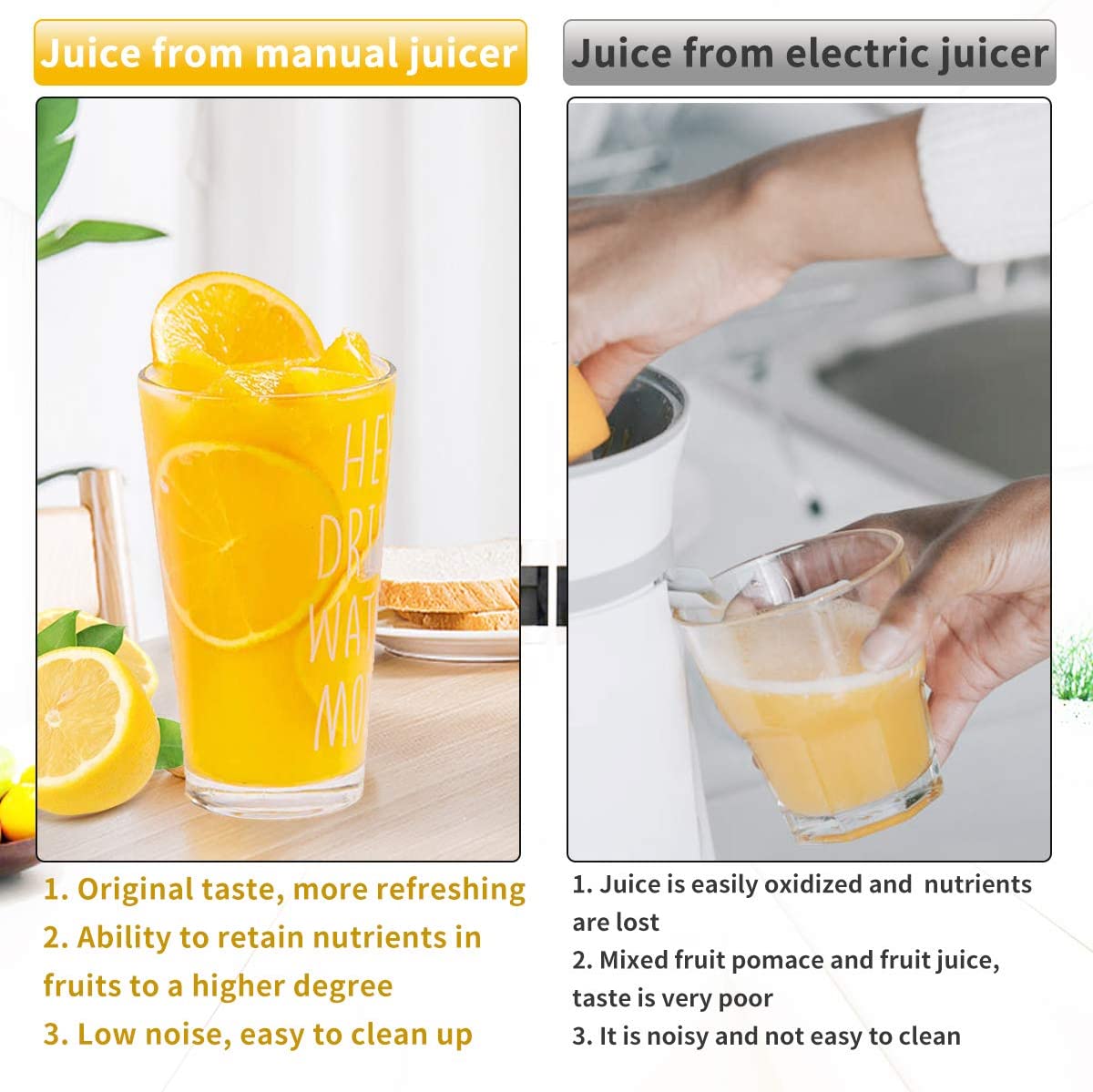 Manual Juice Squeezer Aluminum Alloy
