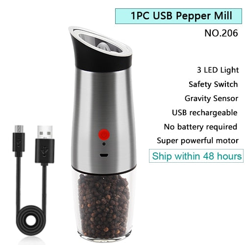 Automatic Salt Pepper Mill Electric