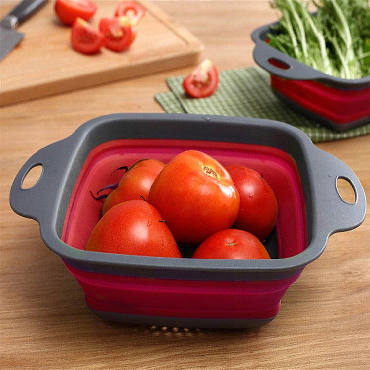 Silicone Folding Drain Basket