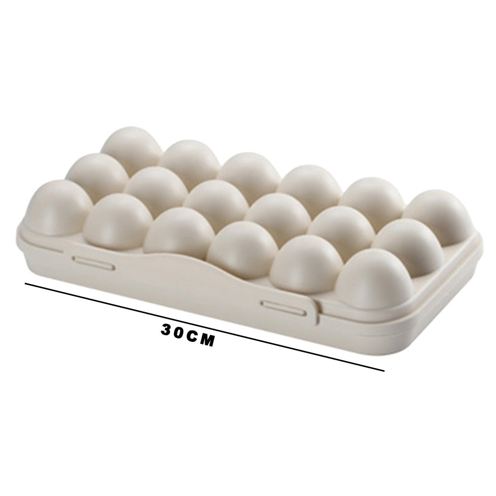 Double-Layer Egg Box Drawer Type Storage