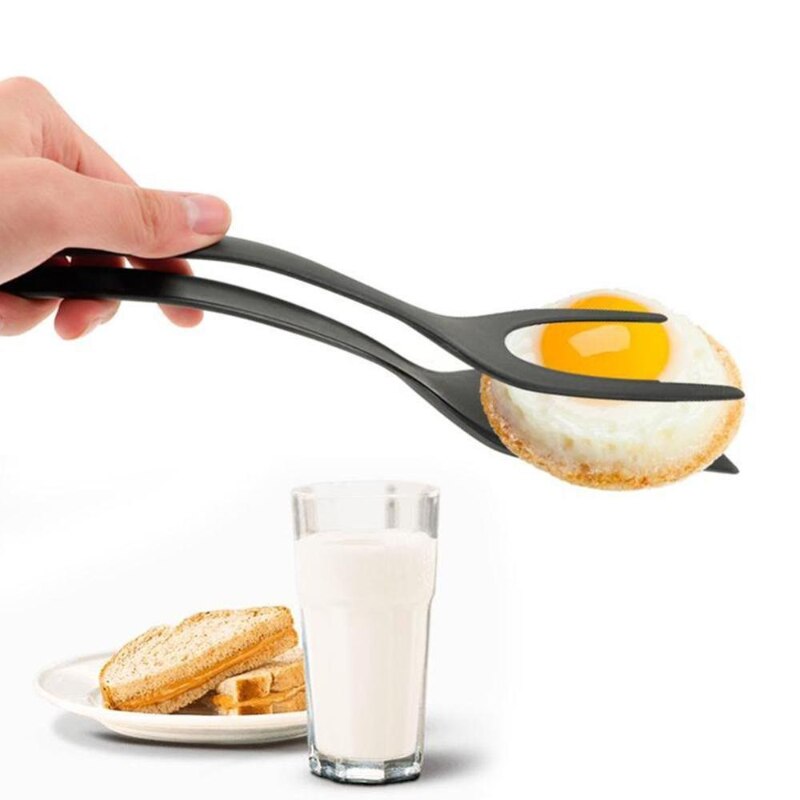 Two-in-one spatula frying