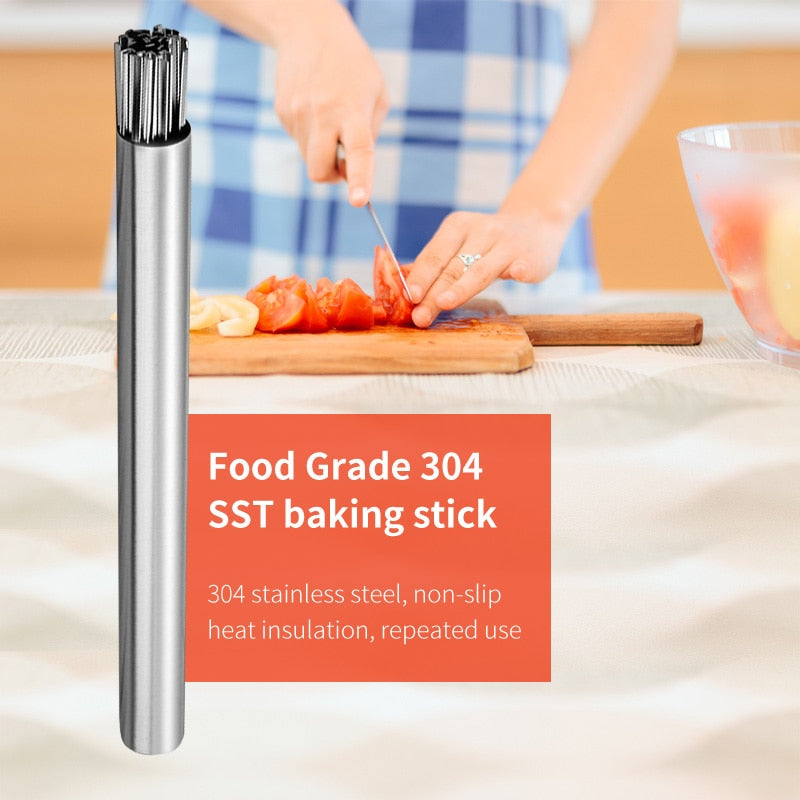 Barbecue Skewer Storage Tube Charcoal