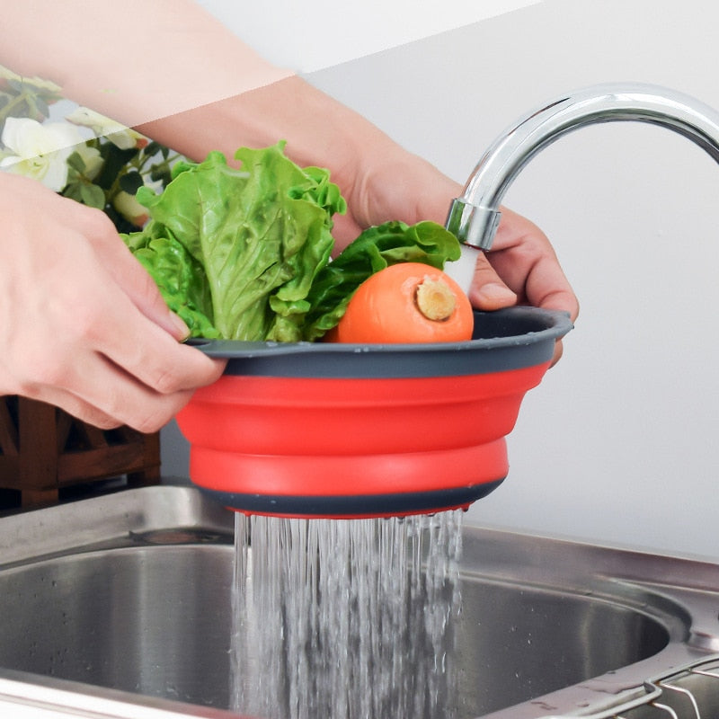 Silicone Strainer Washing Basket