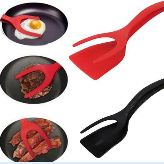 Two-in-one spatula frying