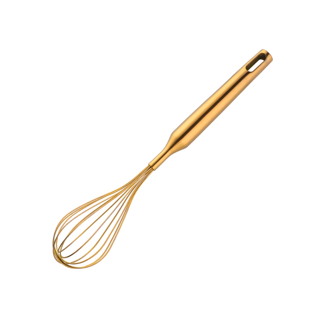 CookwarLong Handle Set Gold Cooking Utensils