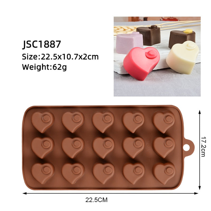 Silicone Chocolate Molds Reusable