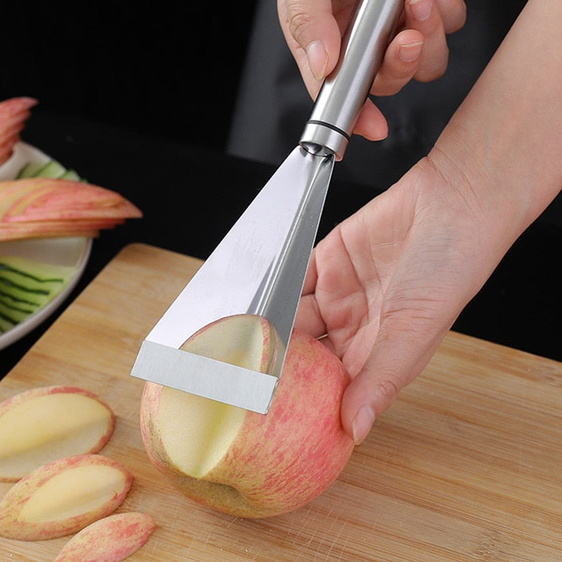 Stainless Steel Triangle Fruit Carving