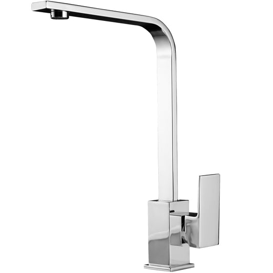 Square Kitchen Faucet Matte black Chrome Kitchen Sink