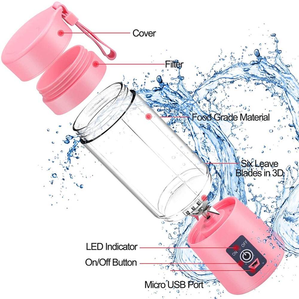 Mini Portable Blender Rechargeable