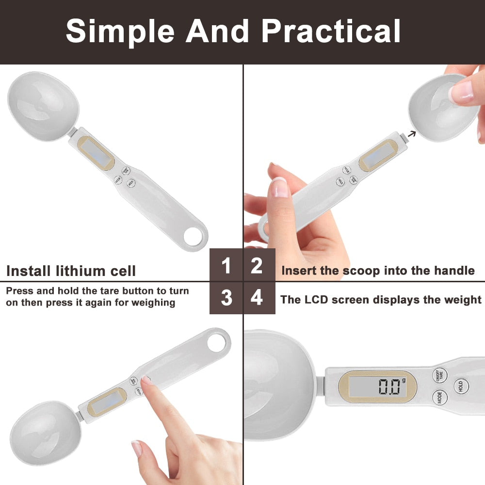 500g Digital Measuring Spoon with LCD Display